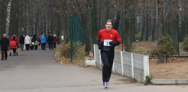 Через несколько метров финиш