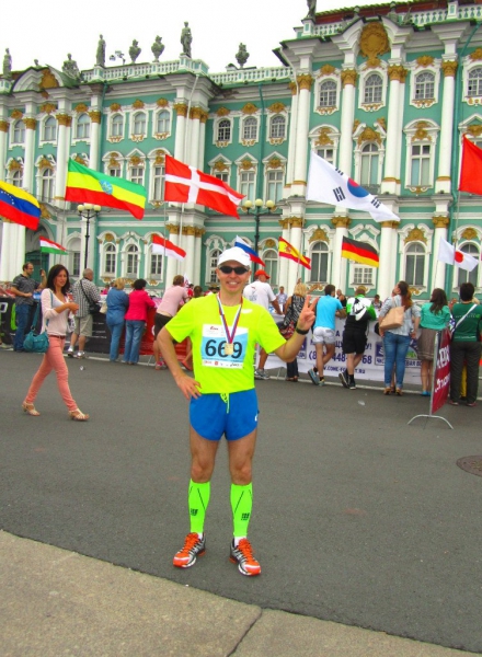 Марафон "Белые Ночи" Санкт-Петербург 30.06.2013