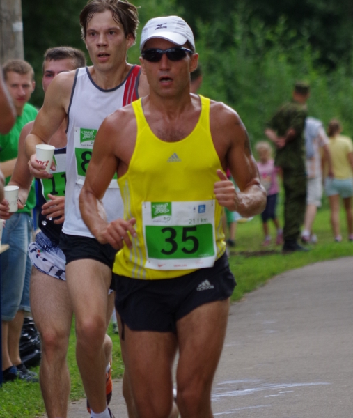 Нарва, Эстония. Полумарафон 10.08.2013